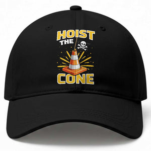 Hoist The Cone Jolly Roger Victory Baseball Cap Pirate Skull Baseball Sports Fan IYKYK Meme TS02 Print Your Wear