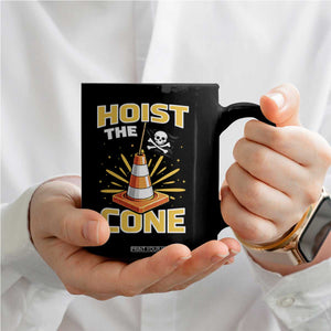 Hoist The Cone Jolly Roger Victory Coffee Mug Pirate Skull Baseball Sports Fan IYKYK Meme TS02 Print Your Wear