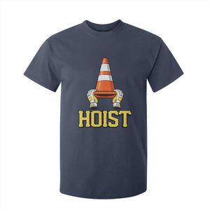 Funny Hoist The Cone Trophy T Shirt For Kid IYKYK Meme Sports Fan Victory Celebration TS02 Navy Print Your Wear