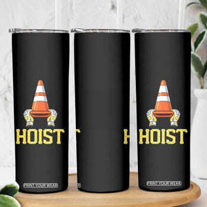 Funny Hoist The Cone Trophy Skinny Tumbler IYKYK Meme Sports Fan Victory Celebration TS02 Print Your Wear