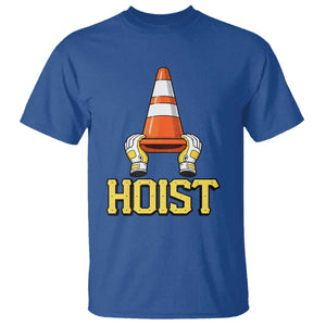 Funny Hoist The Cone Trophy T Shirt IYKYK Meme Sports Fan Victory Celebration TS02 Royal Blue Print Your Wear