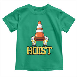 Funny Hoist The Cone Trophy Toddler T Shirt IYKYK Meme Sports Fan Victory Celebration TS02 Irish Green Print Your Wear