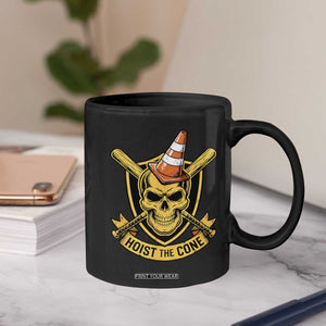 Funny Hoist The Cone Skull Coffee Mug IYKYK Meme Gritty Victory Celebration Sports Fan TS02 Print Your Wear