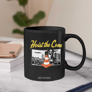 Pittsburgh Skyline Victory Hoist The Cone Meme Coffee Mug Funny Sports Fan Celebration TS02 Print Your Wear