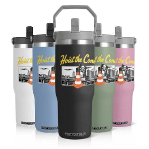 Pittsburgh Skyline Victory Hoist The Cone Meme Flip Straw Tumbler Funny Sports Fan Celebration TS02 Print Your Wear
