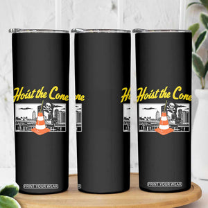 Pittsburgh Skyline Victory Hoist The Cone Meme Skinny Tumbler Funny Sports Fan Celebration TS02 Print Your Wear