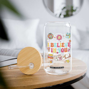 Groovy I Believe In You Testing Motivation Glass Can More Than A Score for Teacher Student TS02 Print Your Wear