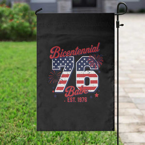 Retro Bicentennial Babe Est 1976 Garden Flag 4th of July 50th Birthday Gift TS02 Print Your Wear