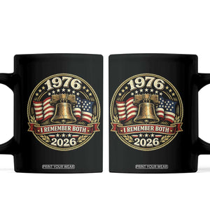 Bicentennial Born 1976 Liberty Bell Coffee Mug America 250th Anniversary 50th Birthday TS02 Black Print Your Wear