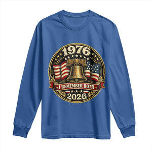 Bicentennial Born 1976 Liberty Bell Long Sleeve Shirt America 250th Anniversary 50th Birthday TS02 Royal Blue Print Your Wear
