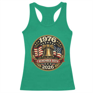 Bicentennial Born 1976 Liberty Bell Racerback Tank Top America 250th Anniversary 50th Birthday TS02 Irish Green Print Your Wear