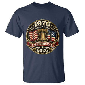 Bicentennial Born 1976 Liberty Bell T Shirt America 250th Anniversary 50th Birthday TS02 Navy Print Your Wear