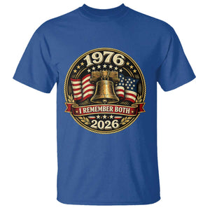Bicentennial Born 1976 Liberty Bell T Shirt America 250th Anniversary 50th Birthday TS02 Royal Blue Print Your Wear