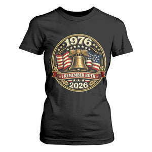 Bicentennial Born 1976 Liberty Bell T Shirt For Women America 250th Anniversary 50th Birthday TS02 Black Print Your Wear