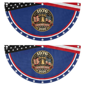 Bicentennial Born 1976 Liberty Bell Patriotic Fan Flag America 250th Anniversary 50th Birthday