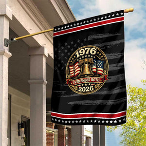 Bicentennial Born 1976 Liberty Bell Patriotic Garden Flag America 250th Anniversary 50th Birthday