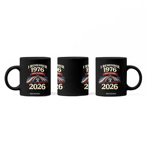 I Remember 1976 Now Im Here For 2026 Coffee Mug Liberty Bell 50th Birthday TS02 Print Your Wear