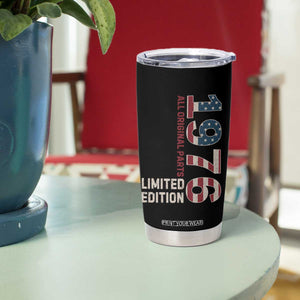 Vintage 1976 All Original Parts Tumbler Cup Patriotic US Flag 50th Birthday Gift TS02 Print Your Wear