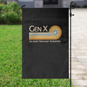 Gen X We Made Whatever An Emotion Garden Flag Vintage Retro 70s Rainbow Graphic TS02 Print Your Wear