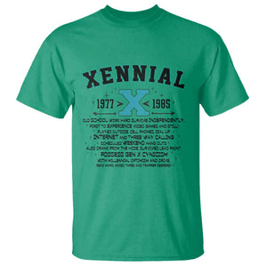 Xennial Definition 1977 to 1985 T Shirt Vintage Dictionary Style Graphic