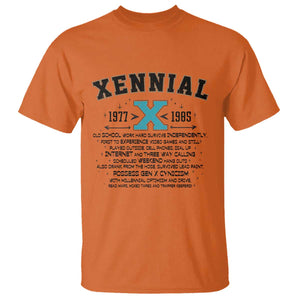 Xennial Definition 1977 to 1985 T Shirt Vintage Dictionary Style Graphic