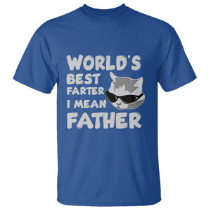 Funny World's Best Farter I Mean Father Best Cat Dad Ever T Shirt TS02 Printyourwear