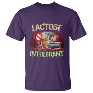 Lactose Allergy T Shirt Lactose Intolerant Funny Meme Ironic Cringe Meme TS02 Printyourwear