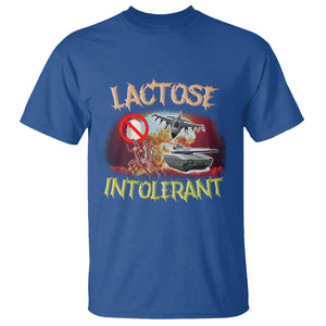 Lactose Allergy T Shirt Lactose Intolerant Funny Meme Ironic Cringe Meme TS02 Printyourwear