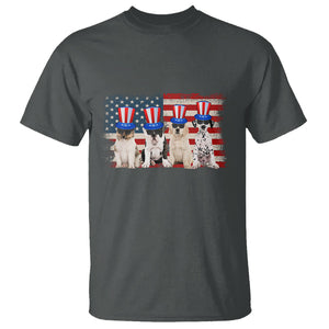 American Dogs T Shirt Funny USA Patriotic 4th July Gifts for Dog Lovers TS02 Printyourwear