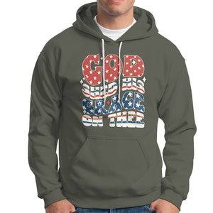 God Blessing Hoodie God Shed His Grace On Thee Amercan Flag TS02 Printyourwear