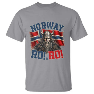 Fierce Norway Viking Warrior Ro Ro T Shirt Patriotic Norge Norwegian Flag Funny Rowing Support TS02 Sport Gray Print Your Wear