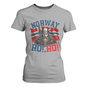 Fierce Norway Viking Warrior Ro Ro T Shirt For Women Patriotic Norge Norwegian Flag Funny Rowing Support TS02 Sport Gray Print Your Wear