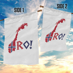 Norway Flag Country Map Patriotic Ro Ro Chant Garden Flag Norwegian Viking Row Soccer Supporter Football Fans