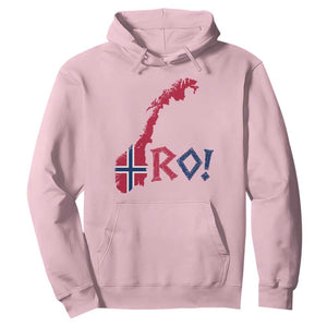 Norway Flag Country Map Patriotic Ro Ro Chant Hoodie Norwegian Viking Row Soccer Supporter Football Fans