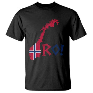 Norway Flag Country Map Patriotic Ro Ro Chant T Shirt Norwegian Viking Row Soccer Supporter Football Fans