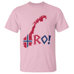 Norway Flag Country Map Patriotic Ro Ro Chant T Shirt Norwegian Viking Row Soccer Supporter Football Fans
