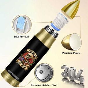 Vintage Skull Roses Gothic Dark Academia Aesthetic Bullet Tumbler I Vow You Vow We Vow Fantasy Fiction Bookish Gift