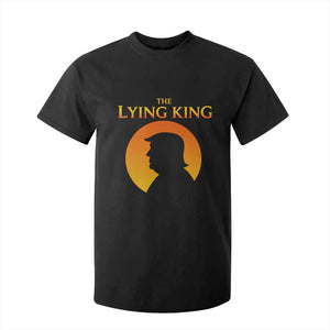 The Lying King Silhouette Sunrise Political Satire Parody Graphic T Shirt For Kid
