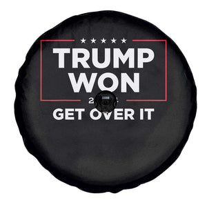 Trump 2024 Spare Tire Cover 47th President He Won Get Over It TS02 Print Your Wear