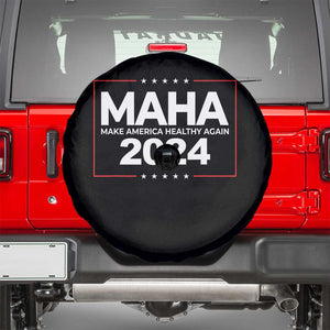 RFK Jr Kennedy 2024 Spare Tire Cover MAHA Make America Healthy Again TS02 Black Print Your Wear