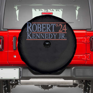 RFK Jr Kennedy 2024 Spare Tire Cover Distressed Robert Kennedy Jr. 24 TS02 Black Print Your Wear
