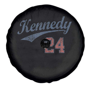 RFK Jr Kennedy 2024 Spare Tire Cover Team Kennedy 24 Vintage TS02 Print Your Wear