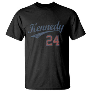 RFK Jr Kennedy 2024 T Shirt Team Kennedy 24 Vintage TS02 Black Print Your Wear
