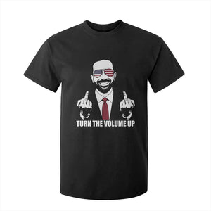 Zohran Mamdani Hope T Shirt For Kid Zoharan Mamdani USA Flag Funny Middle Finger TS02 Black Print Your Wear