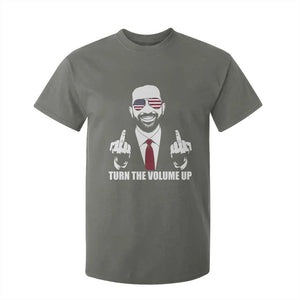 Zohran Mamdani Hope T Shirt For Kid Zoharan Mamdani USA Flag Funny Middle Finger TS02 Military Green Print Your Wear