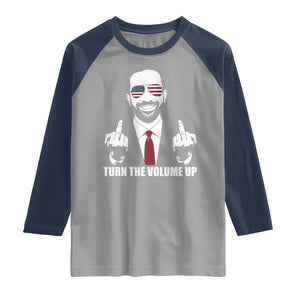 Zohran Mamdani Hope Raglan Shirt Zoharan Mamdani USA Flag Funny Middle Finger TS02 Sport Gray Navy Print Your Wear