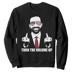 Zohran Mamdani Hope Sweatshirt Zoharan Mamdani USA Flag Funny Middle Finger TS02 Black Print Your Wear