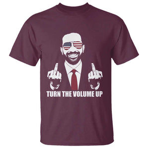 Zohran Mamdani Hope T Shirt Zoharan Mamdani USA Flag Funny Middle Finger TS02 Maroon Print Your Wear