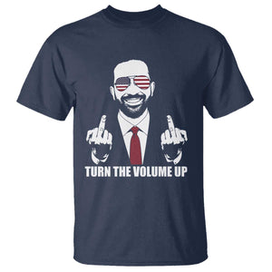 Zohran Mamdani Hope T Shirt Zoharan Mamdani USA Flag Funny Middle Finger TS02 Navy Print Your Wear