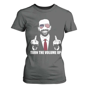 Zohran Mamdani Hope T Shirt For Women Zoharan Mamdani USA Flag Funny Middle Finger TS02 Dark Heather Print Your Wear